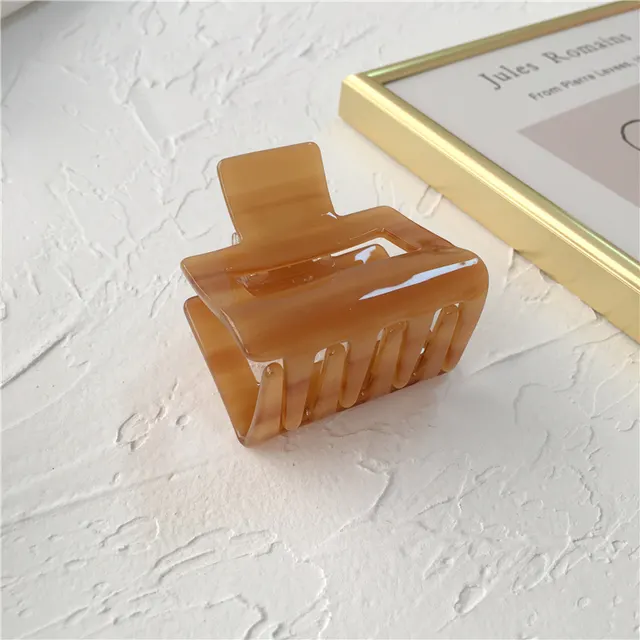 Geometric Hollow Out Retro Tortoiseshell Hairpin D - Shop at LoveMi