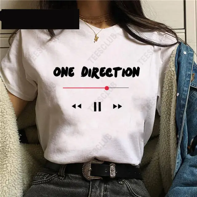 European And American One Way Combination Printed Ladies Short Sleeved T Shirt - Shop at LoveMi