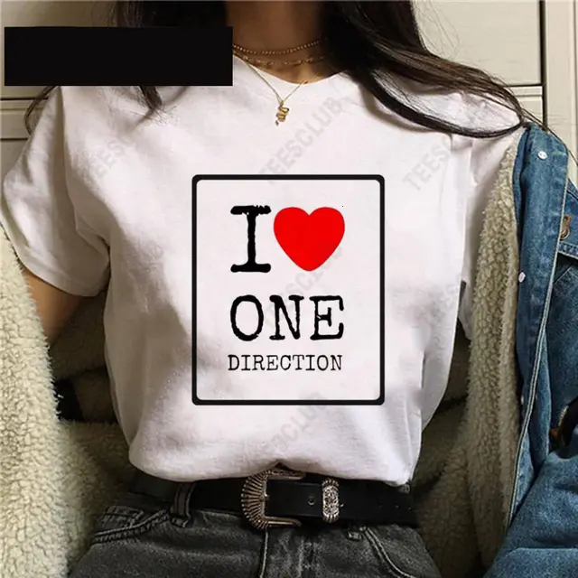 European And American One Way Combination Printed Ladies Short Sleeved T Shirt G - Shop at LoveMi