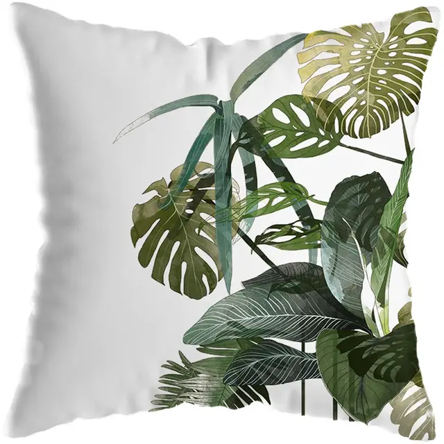Tropical Plant Cushion Cover Living Room Sofa - Shop at LoveMi