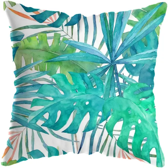 Tropical Plant Cushion Cover Living Room Sofa R - Shop at LoveMi