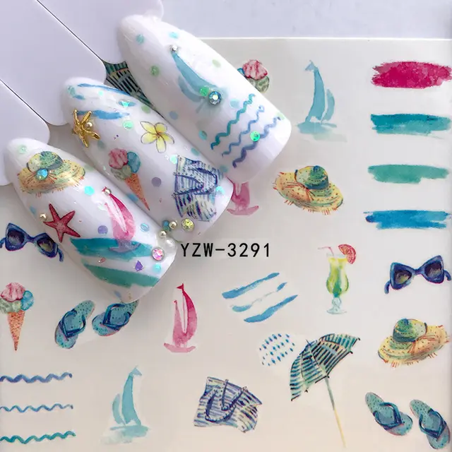 Lavender Cosmic Giraffe Balloon Christmas Nail Sticker Animal Child Sticker - Shop at LoveMi