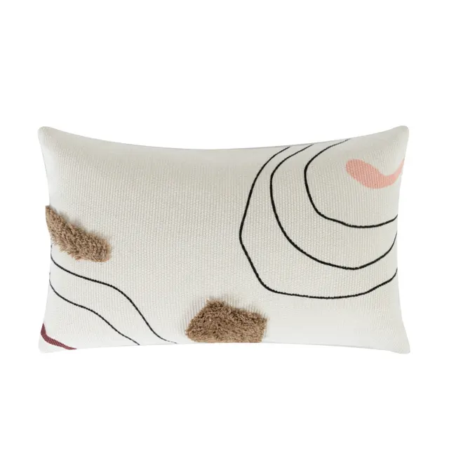 Living Room Modern Line Hug Geometric Sofa Pillowcase B - Shop at LoveMi