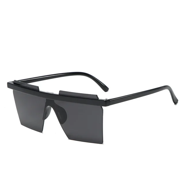 Fashion One Piece Trimmed Sunglasses - Shop at LoveMi