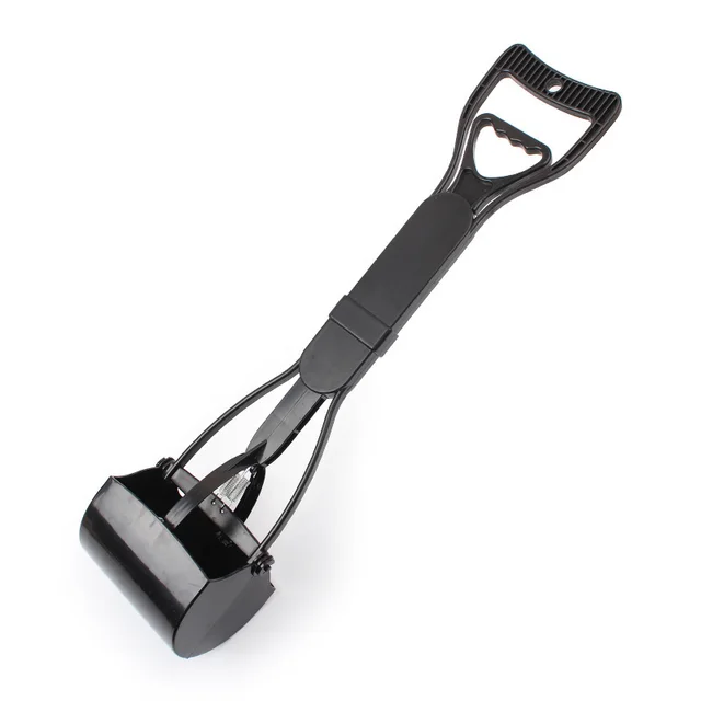 Long Handle Cat And Dog Pet Toilet Picker And Clamp Black - Shop at LoveMi