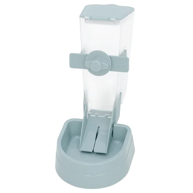 Pet Hanging Bowl Multipurpose Hangable Cats Dog Parrots Birds Rabbit Cage Device Feeder Large Capacity Adjustable Dispenser Blue - Shop at LoveMi