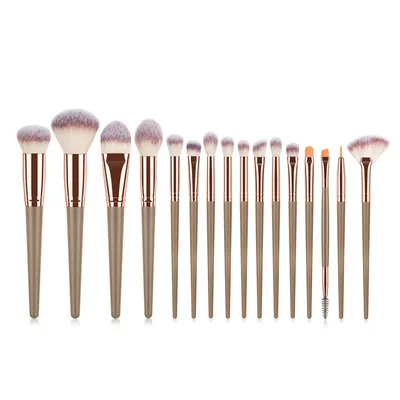 Makeup, Foundation Brush, Eye Brush, Full Set Of Makeup Tools Beige - Shop at LoveMi
