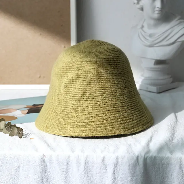 Autumn And winter Korean Style Tide Wild Fisherman Hat Khaki - Shop at LoveMi