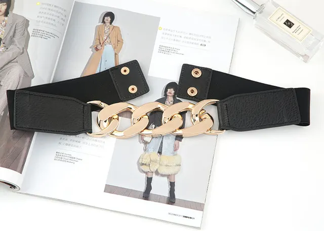 Elastic Waistband Decorated With Elastic Waistband - Shop at LoveMi