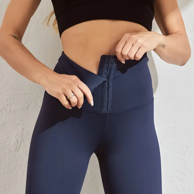 Hip Yoga Pants High Waist stretch Leggings Yellow - Shop at LoveMi