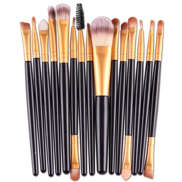 Set Of 15 Makeup Brushes - Shop at LoveMi