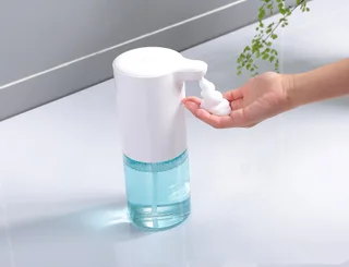 Automatic Induction Foam Soap Dispenser Hand Sanitizer Dispenser Smart Soap Dispenser - White
