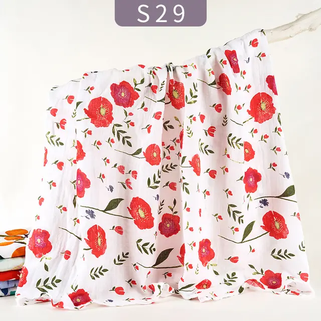 Cotton Gauze Bath Towel Double Layer Newborn Swaddle Towel - Shop at LoveMi