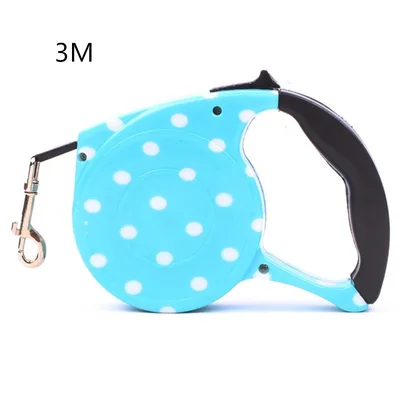 Automatic Cute Dog Walker Traction Rope Flat Rope Traction Device Dog Rope Multicolor C 3M - Shop at LoveMi