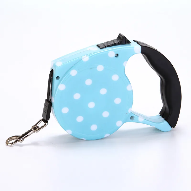 Automatic Cute Dog Walker Traction Rope Flat Rope Traction Device Dog Rope Multicolour