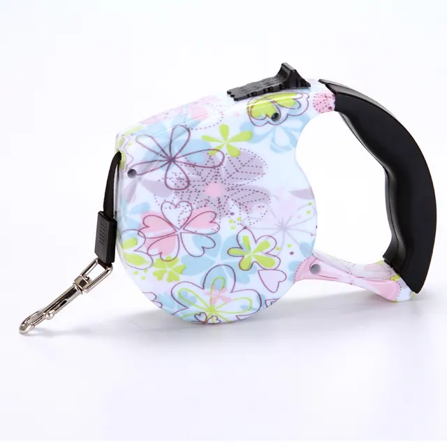 Automatic Cute Dog Walker Traction Rope Flat Rope Traction Device Dog Rope Multicolor I - Shop at LoveMi
