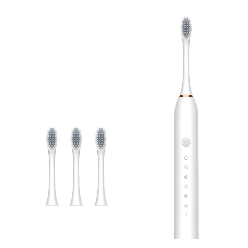 Magnetic Levitation Six-Speed Electric Toothbrush - White