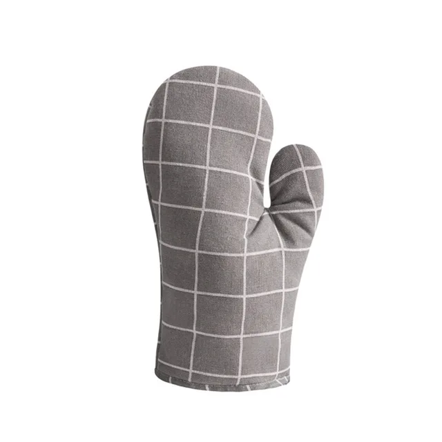 Baking Heat Resistant And Heat Resistant Gloves Grey - Shop at LoveMi