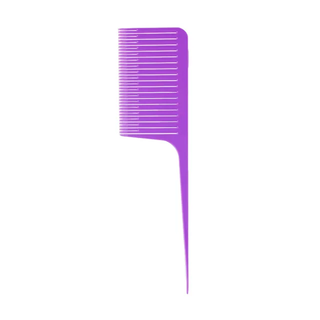Professional Hairdressing Comb With Big Teeth Long Teeth And Short Teeth Purple - Shop at LoveMi