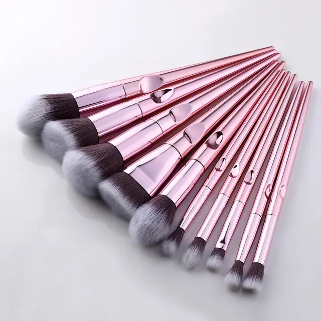 Laser Makeup Brush Set Pink - Shop at LoveMi