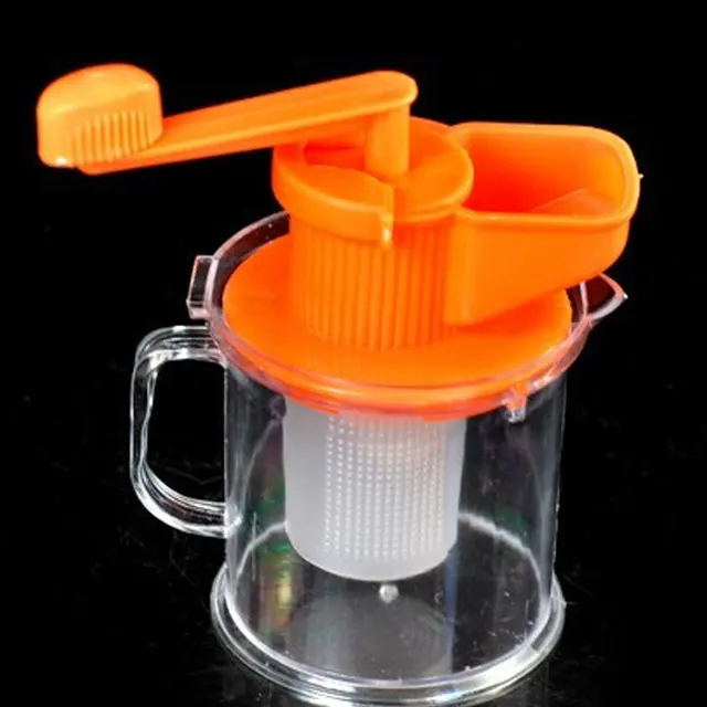Multifunctional Small Hand Cranked Fruit Juicer Orange - Shop at LoveMi