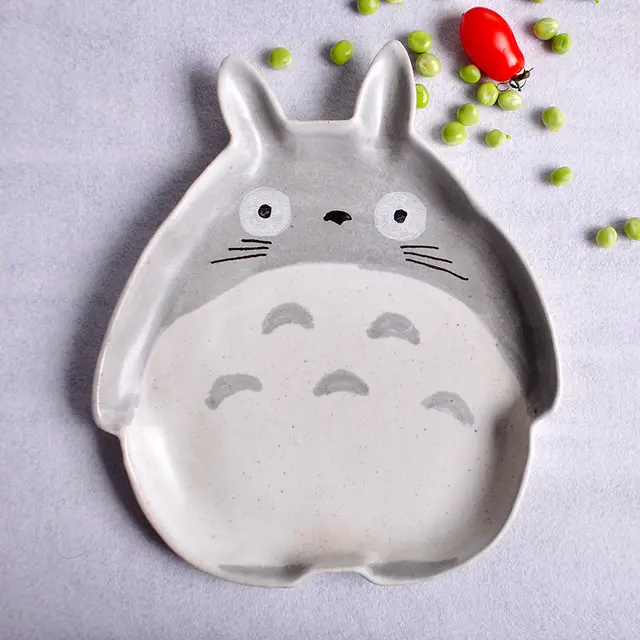 Creative Cute Cartoon Totoro Ceramic Bowl Tableware - Shop at LoveMi
