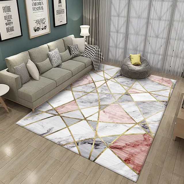 Nordic Modern Minimalist Living Room Coffee Table Carpet 01Color - Shop at LoveMi