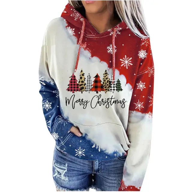 Long sleeve color block printed casual sweater 11Style - Shop at LoveMi