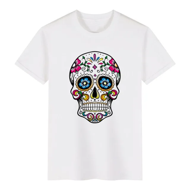 Men's Cotton Short sleeved Men's T shirt White - Shop at LoveMi