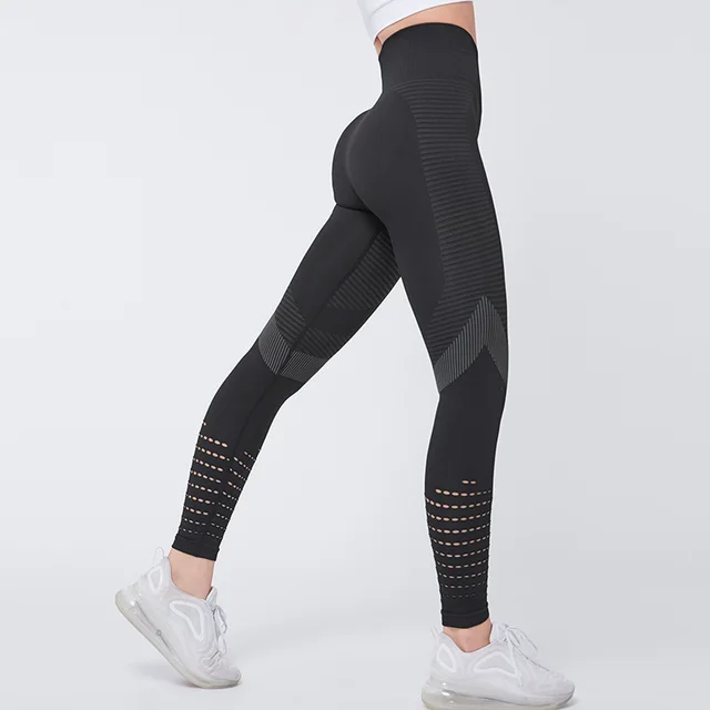 High Waisted Peach Butt Lifting Tight Stretch Pants Black - Shop at LoveMi