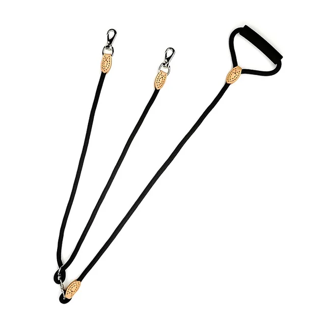 Anti Winding and Anti Wear Plus Foam Handle Dog Leash Dog Chain Black - Shop at LoveMi