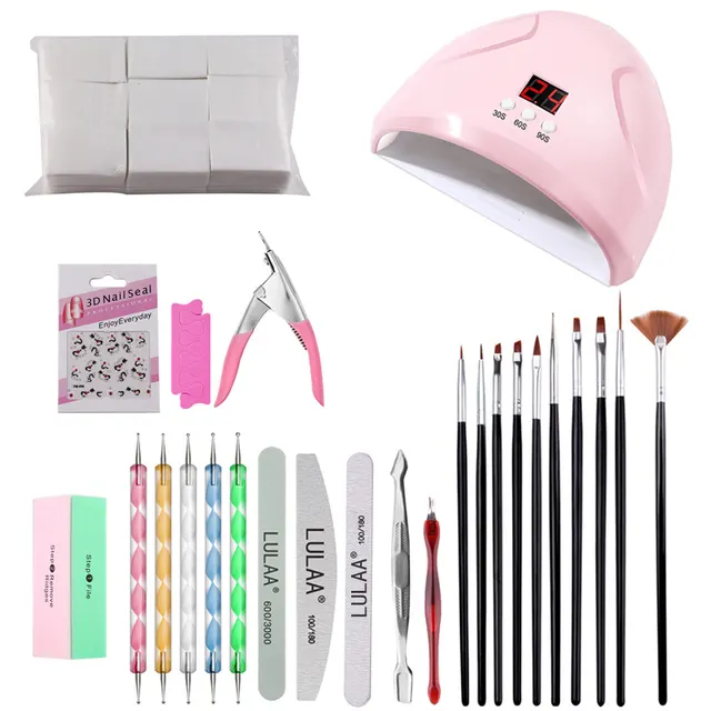 Nail Powder Nail File Rhinestone Jewelry Set - Shop at LoveMi