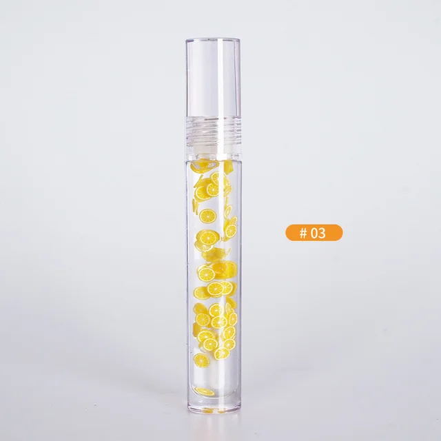Walk Bead Fruit Water Toot Lip Oil Glass Yellow - Shop at LoveMi