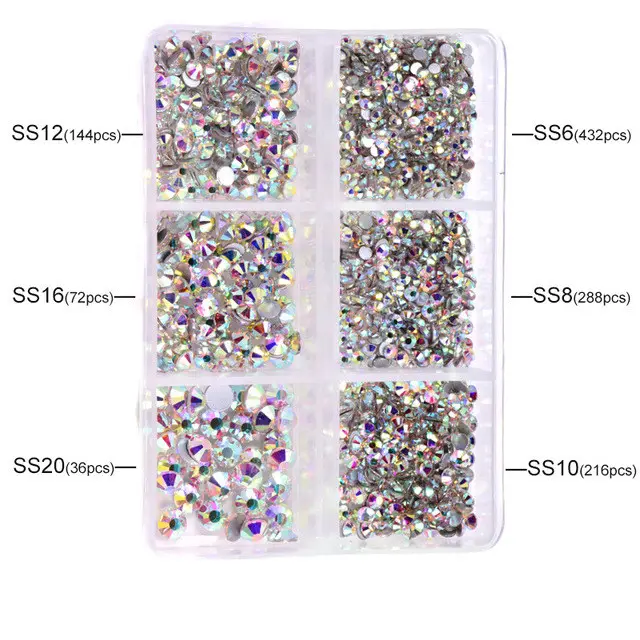 Glass Rhinestone Nail Art Rhinestone Jewelry - Shop at LoveMi
