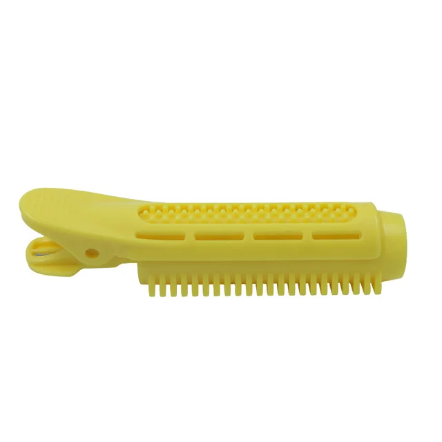 Hairdressing Clip Partition Clip Hair Natural And Seamless Styling Clip Yellow - Shop at LoveMi