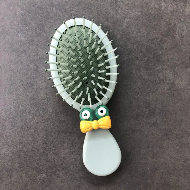 Portable Mini Wet And Dry Air Cushion Comb Light Green - Shop at LoveMi