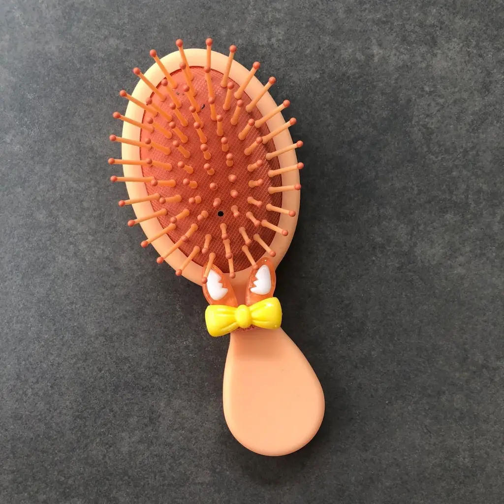 Portable Mini Wet And Dry Air Cushion Comb - Orange