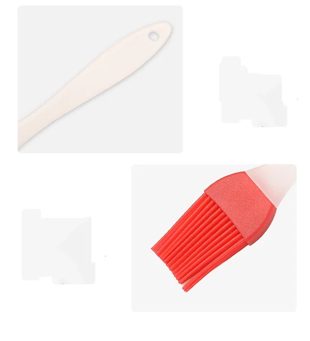 Kitchen Baking Tools Silicone Brush Small Red - Shop at LoveMi