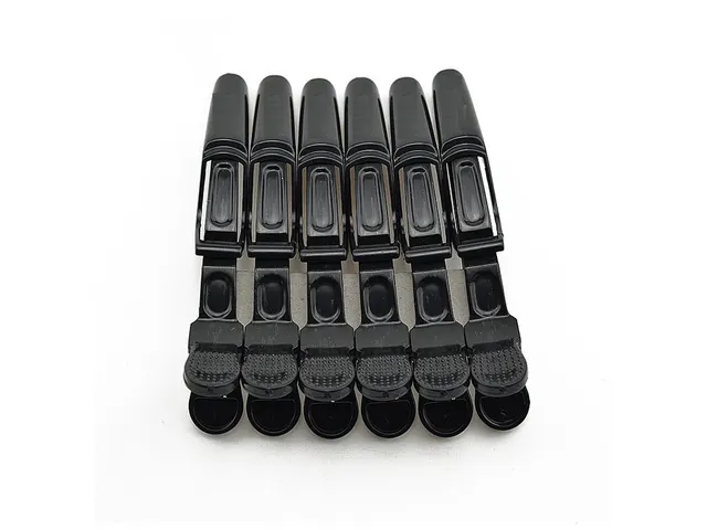 5 Color Oversized Hairpin Duckbill Plastic Grabbing Clip Black - Shop at LoveMi