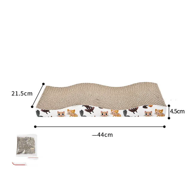 Anti Dandruff And Multifunctional Wear resistant Corrugated Paper Litter Cat Toy - Shop at LoveMi