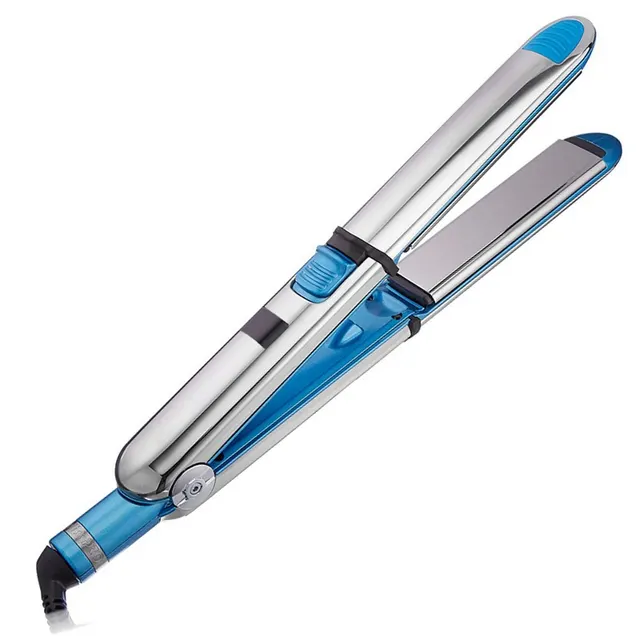 Straight Clip Ceramic Not To Hurt Hair Bangs Pull Plate Straight Hair Clip Silver - Shop at LoveMi