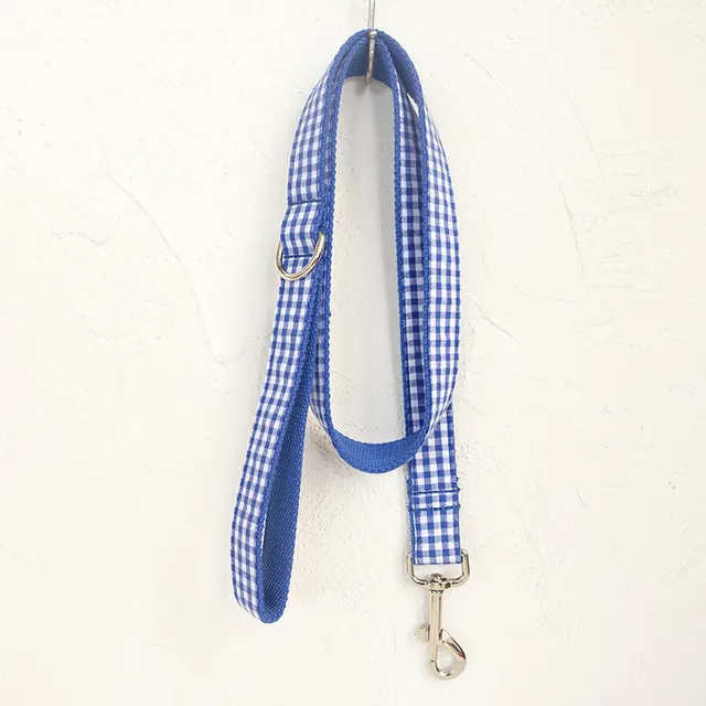 Blue pet dog leashes for pets Blue Meal Grid - Shop at LoveMi
