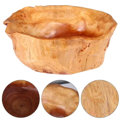 Wooden Fruit Plate Creative Serving Tray Snack Plate Househo - Shop at LoveMi