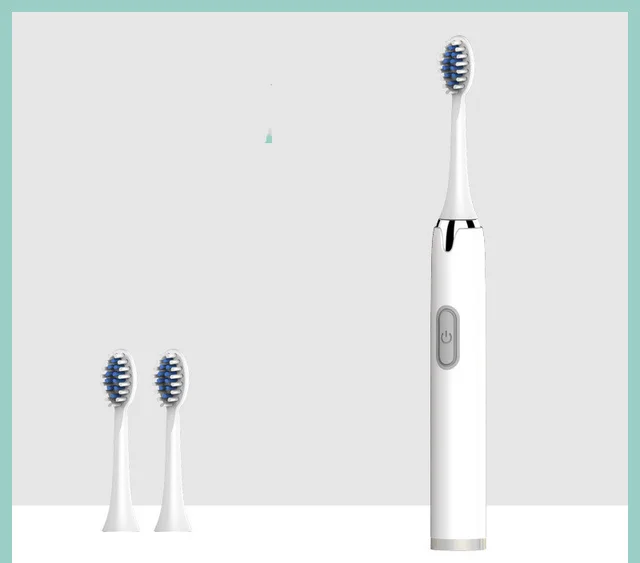 Toothbrush Supply Household Adult Non Rechargeable Waterproof Small Gift Vibrating Soft Electric Toothbrush White - Shop at LoveMi