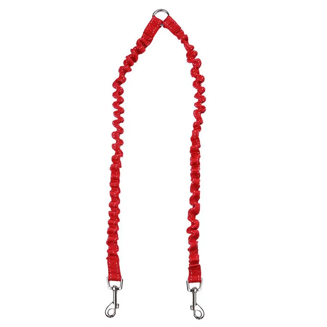 Pet Dog Nylon Leash Double Head Collar Red - Shop at LoveMi