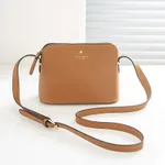 Shoulder Bag Cross Pattern Small Bag Lady Bag Single Shoulder Messenger - Orange
