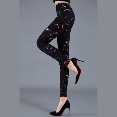 Small Feet Stretch Women's Nine point Pants Stretch Tights O - Shop at LoveMi