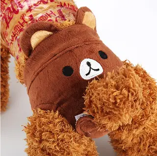 Reusable Dog Diapers Belly Band Cotton Physiological Underwe - Brown