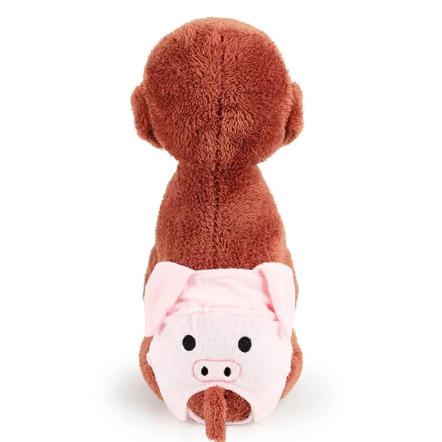 Reusable Dog Diapers Belly Band Cotton Physiological Underwe Pink - Shop at LoveMi