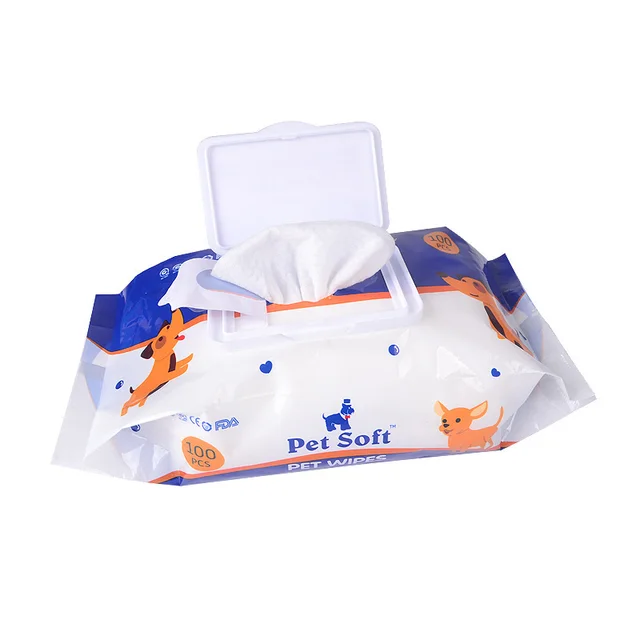 Cat Dog Claw Cleaning Pet Wipes 100 Cigarettes / Pack - Shop at LoveMi